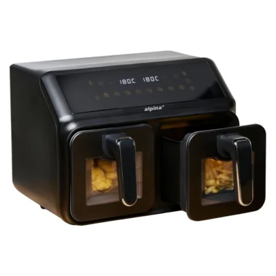 Alpina airfryer 2 x 4 L 2200 watt