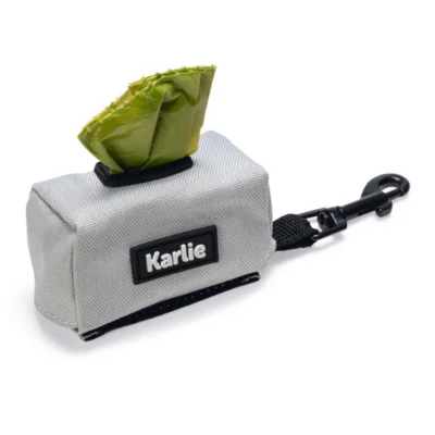 Karlie poepzakhouder hond grijs 7,5 cm
