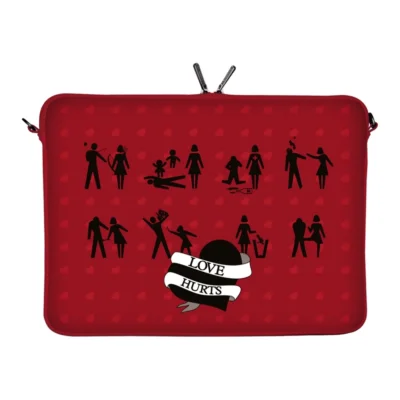 Digittrade laptop sleeve Love Hurts 15,6 inch