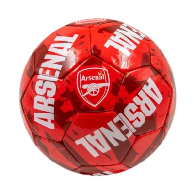 Voetbal Arsenal rood/wit maat 5