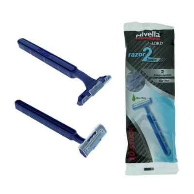 Nivella wegwerp scheermesjes 10,5 cm 10 stuks