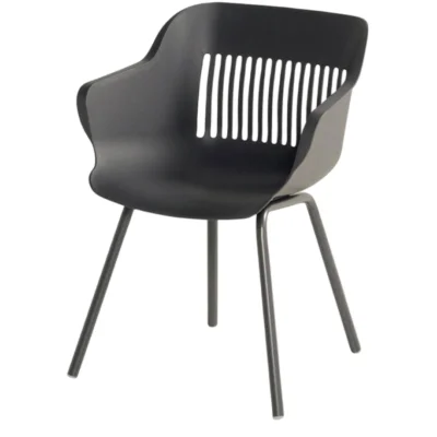 Hartman tuinstoel Jill Rondo xerix zwart 58 cm