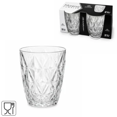 Homeware Morena drinkglas 300 ml set van 2