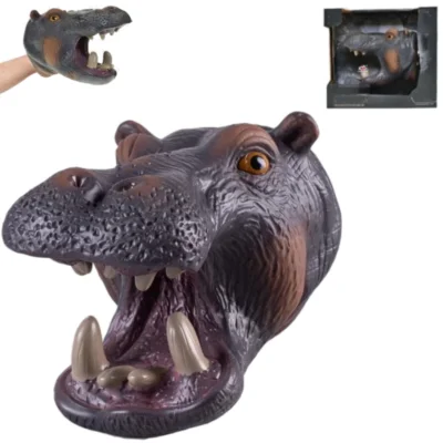Toy Model handpop nijlpaard 18 cm