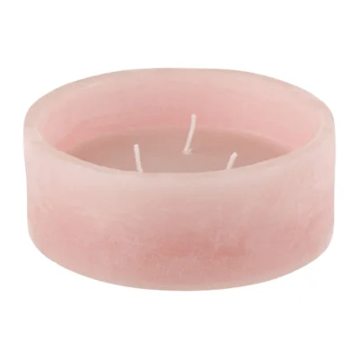 J-Line drijfkaars roze 15 cm