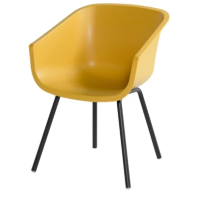 Hartman tuinstoel Amalia Element black/yellow 85 cm
