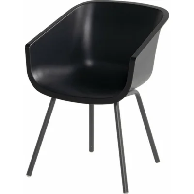Hartman tuinstoel Amalia Rondo black/black 80 cm