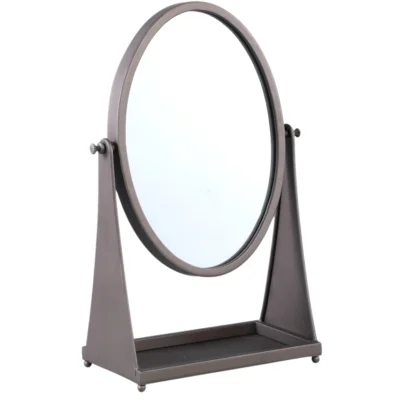 PTMD spiegel Francess ovaal bruin 43 cm