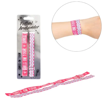 Festival armband Girls on Tour set van 2