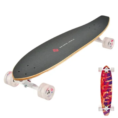 Street surfing skateboard Kicktail 92 cm