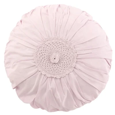 J-line kussen rond violet 39 cm