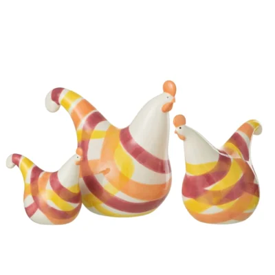 J-line hanen strepen 25 cm set van 3