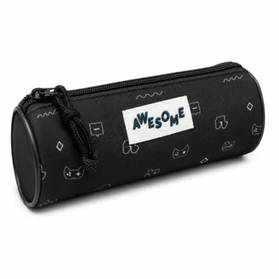 Etui Awesome zwart 23 cm