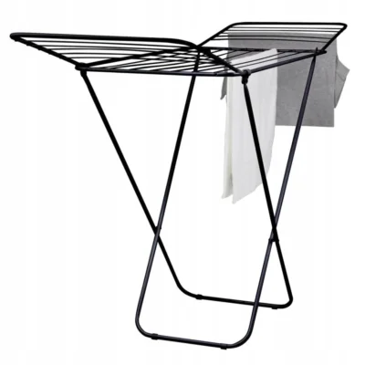 Homeware droogrek zwart 170 cm