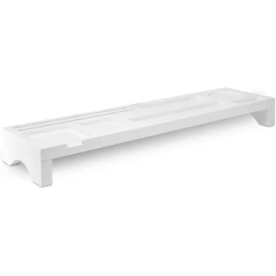 Rubberneck bamboe bureau organizer wit 60 cm