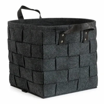 Premium mand vilt donkergrijs 35 cm