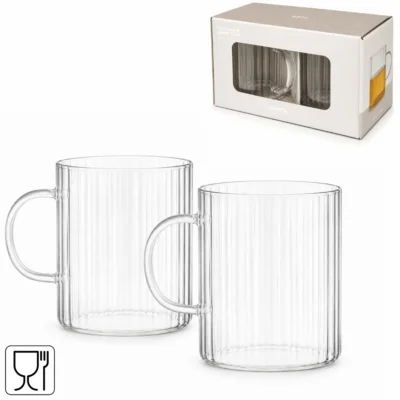 Gusta theeglas Sunday 350 ml set van 2