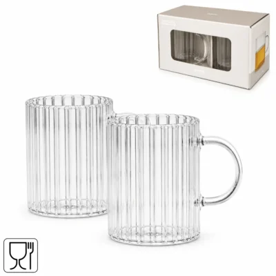 Gusta theeglas Sunday 350 ml set van 2