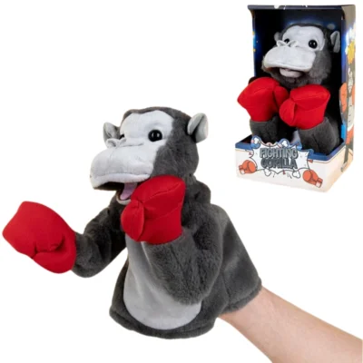Out of the blue handpop boksende gorilla 22 cm