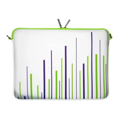 Digittrade Laptop Sleeve White Stripes 15,6 Zoll