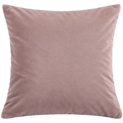 Tiseco kussen Velvet mauve 60 x 60 cm