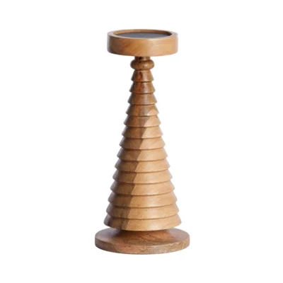 Light & Living kerzenstaender Almola mangoholz natur 30 cm