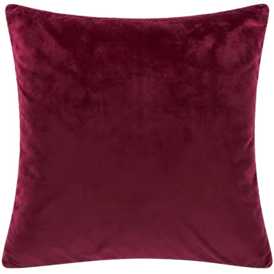 Tiseco kussen Velvet prune 60 x 60 cm