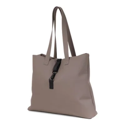 Norlander schoudertas Dull taupe 43 cm