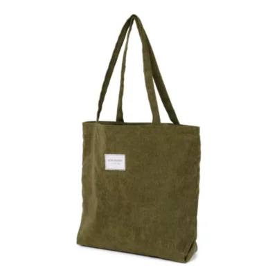 Norlander schoudertas totebag groen 46 cm