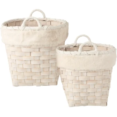J-Line mand Furry crème 40 cm set van 2