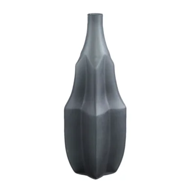 PTMD vaas Robbin grijs 38 cm