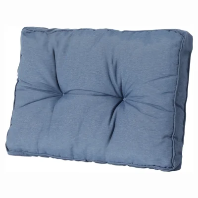 Madison loungekussen rug Florance panama blauw 60 x 43 cm