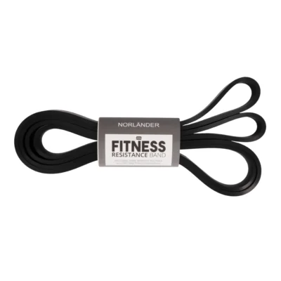 Norlander fitness band zwart 100 cm