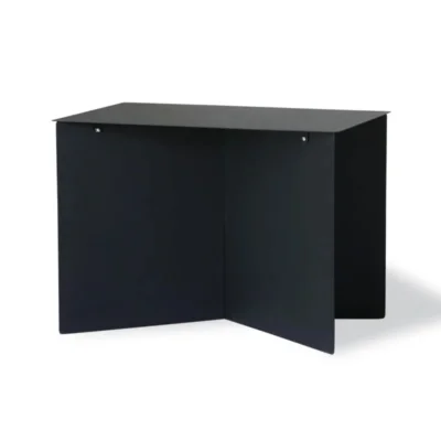 HKliving bijzettafel rechthoekig zwart 55 cm