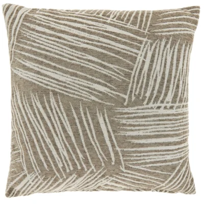 Unique Living kussen Perla chateau grey 45 x 45 cm