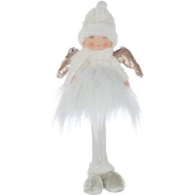J-line figuur engel wit 42 cm