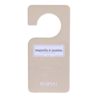 Kumai geurhanger magnolia & jasmijn beige 15,5 cm