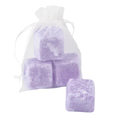 Amberblokje intense secret 2,5 cm organza zakje met 3 stuks