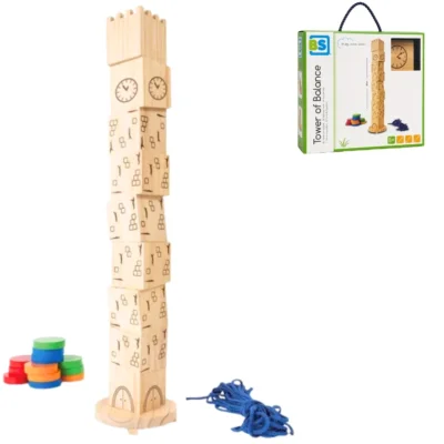 BS Toys Balanstoren hout 65 cm