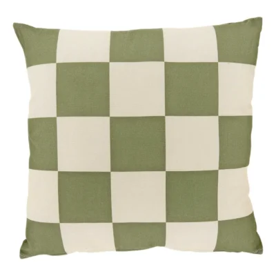 Unique Living Kissen Zayn tea green 45 x 45 cm