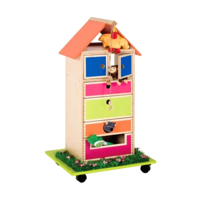 Educo Villa Letterpret hout 95 cm