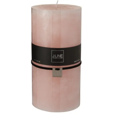 J-line stompkaars rustiek poederroze 10 x 20 cm