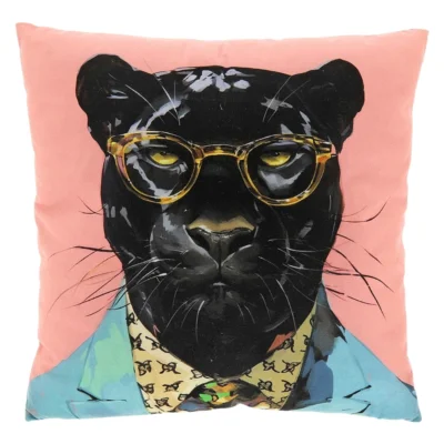 Unique Living kussen Summer panter 45 x 45 cm