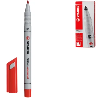 STABILO overheadviltstift rood 10 stuks
