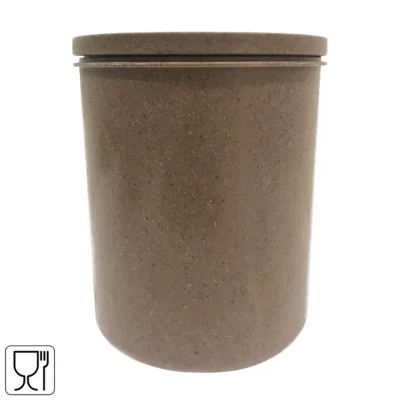 Vibers voorraadpot met deksel naturel 1000 ml