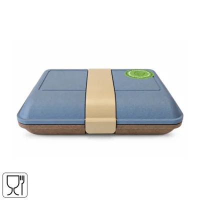 Vibers lunchbox blauw 21 cm