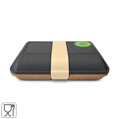Vibers lunchbox antraciet 21 cm