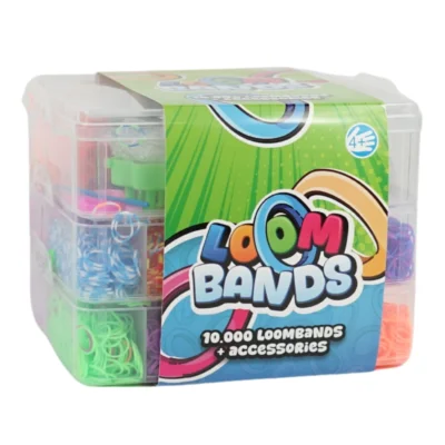 Loom Bands stapelbox 3-laags 10.000 stuks