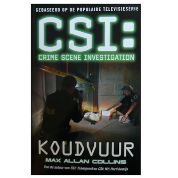Boek CSI koudvuur