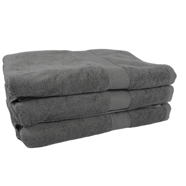 Lord Nelson badetuch grau 90 x 150 cm 3 stück